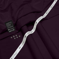Men's Four Season Wash n' Wear Unstitched - Royal Plum