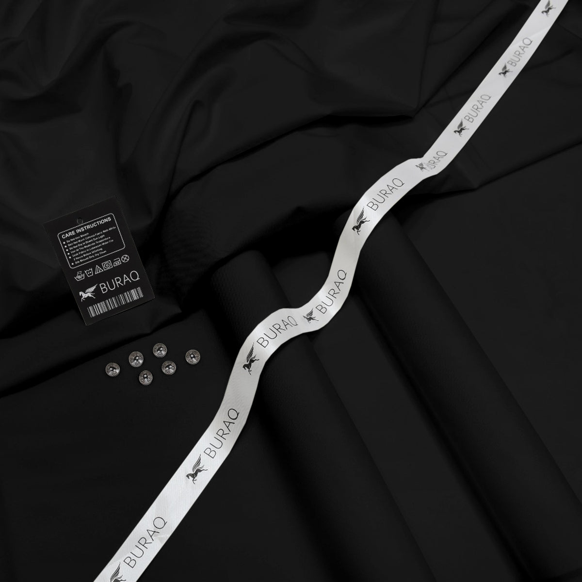 Men's Four Season Wash n' Wear Unstitched - Black