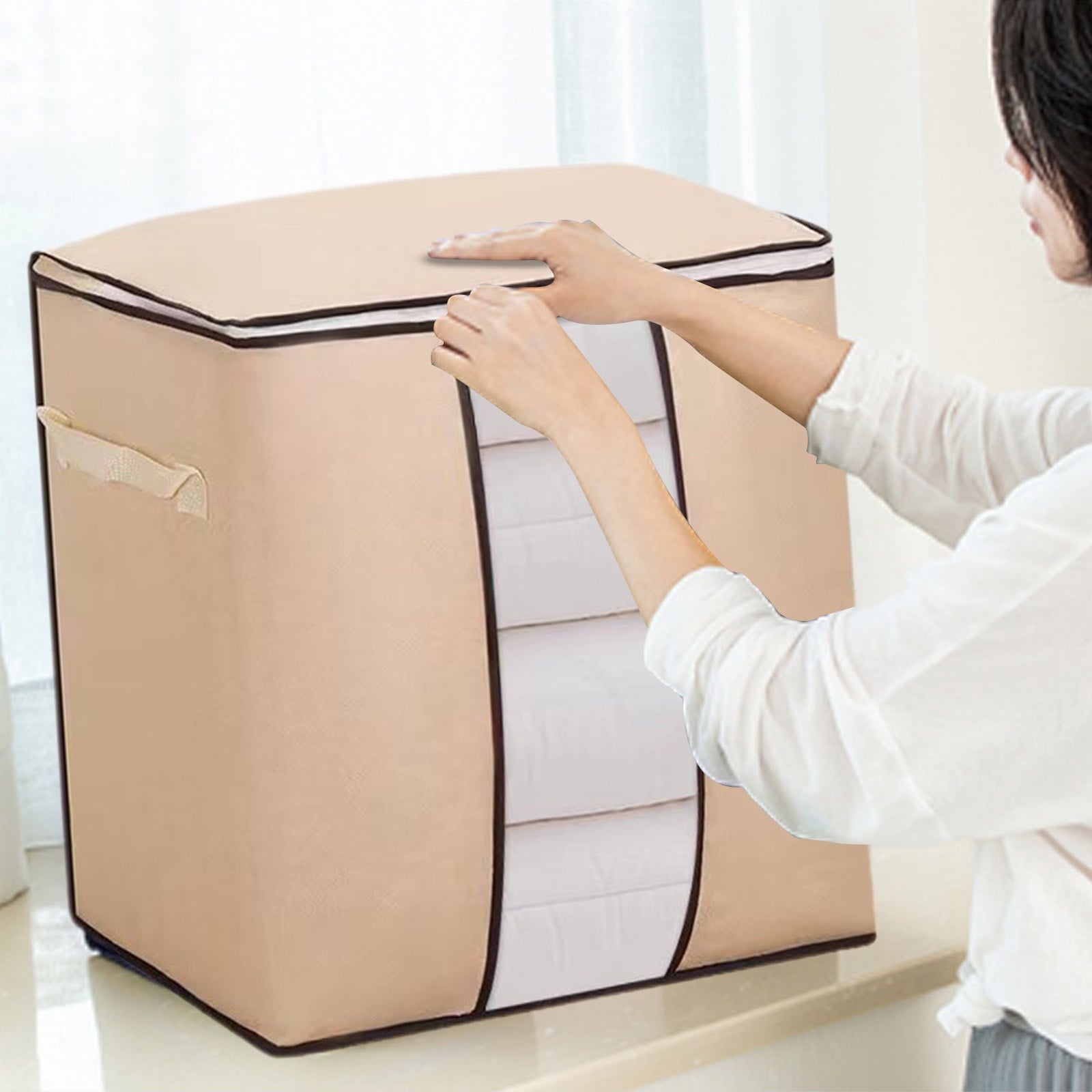 Non Woven Multipurpose Storage Bag - Brown Main image