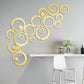 Golden Ring Acrylic Mirror set of 16 pcs