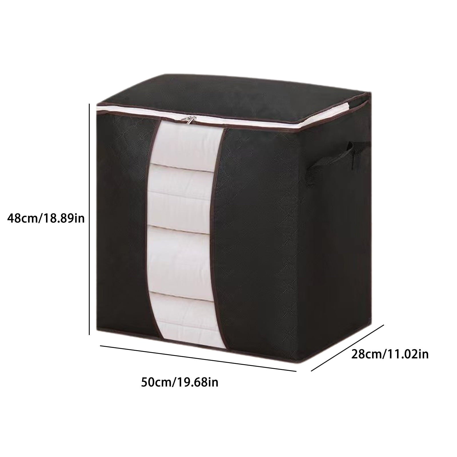 Non Woven Multipurpose Storage Bag - Black Secondary image