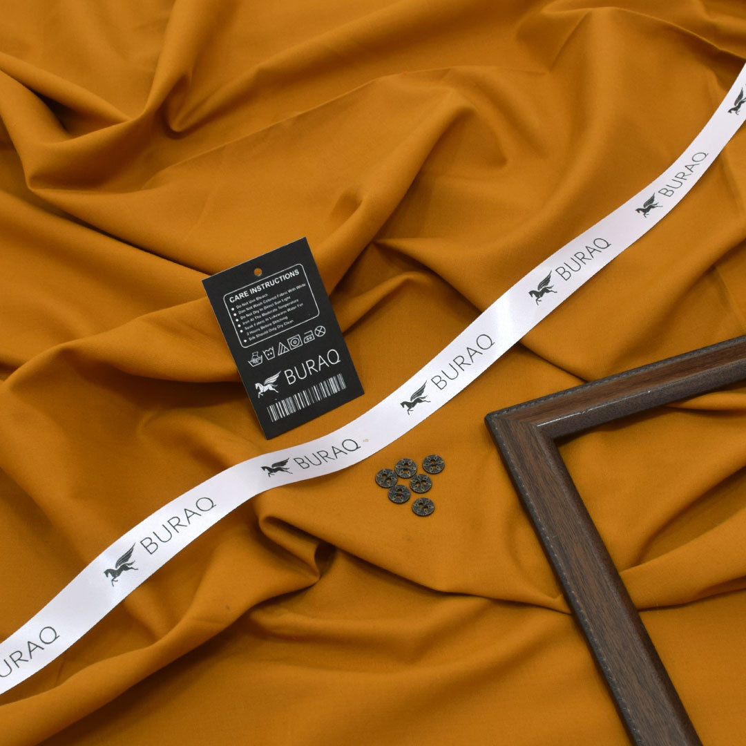 Buraq Men's Wash n' Wear Unstitched - Gold Main image
