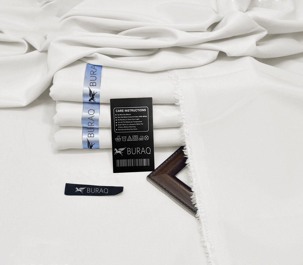 Premium Men's Wash n' Wear Unstitched - Pearl White