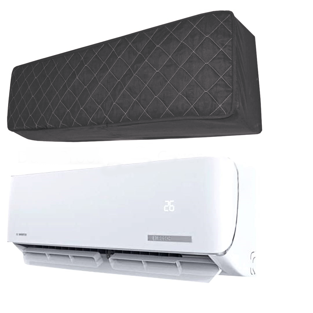 Quilted AC Cover - (Inner Unit Set) - Grey Main image