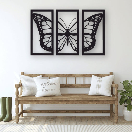 Wooden Butterfly Wall Art