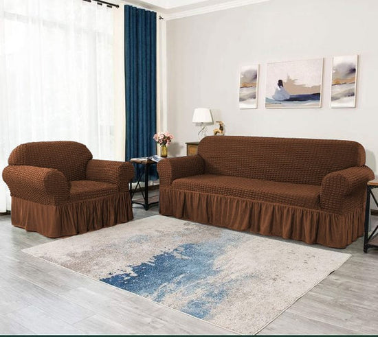 Persian Sofa Cover - Copper Brown