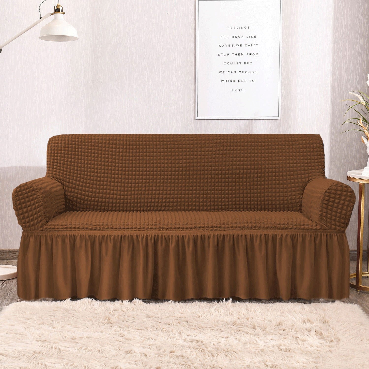 Persian Sofa Cover - Copper Brown Main image