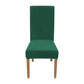 Fitted Style Cotton Jersey Chair Cover – Bottle Green