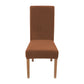 Fitted Style Cotton Jersey Chair Cover – Light Brown