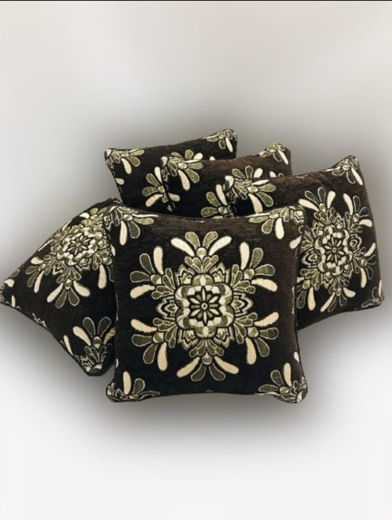 Velvet Jacquard Cushion Covers D-10