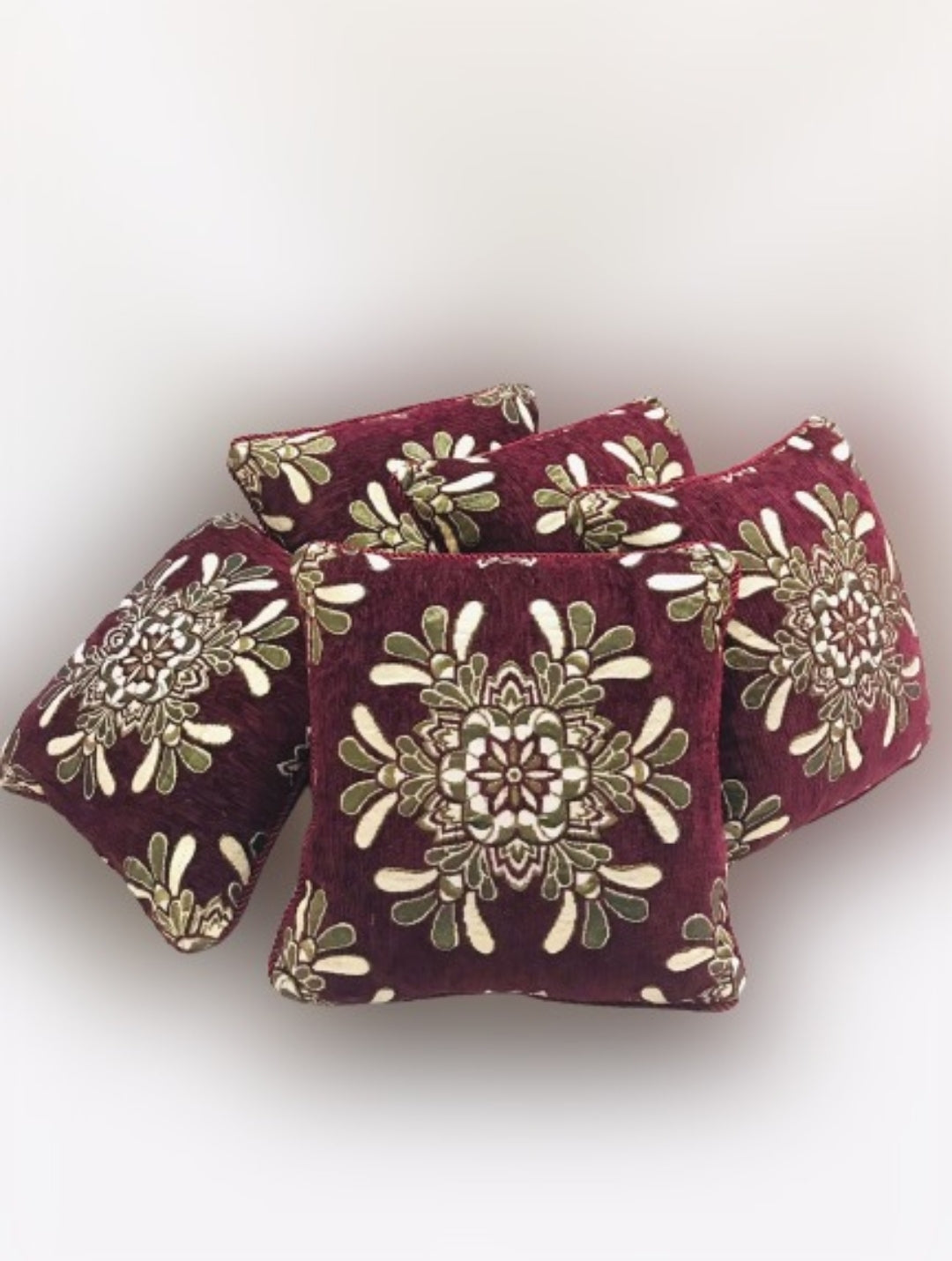 Velvet Jacquard Cushion Covers D-12 Main image