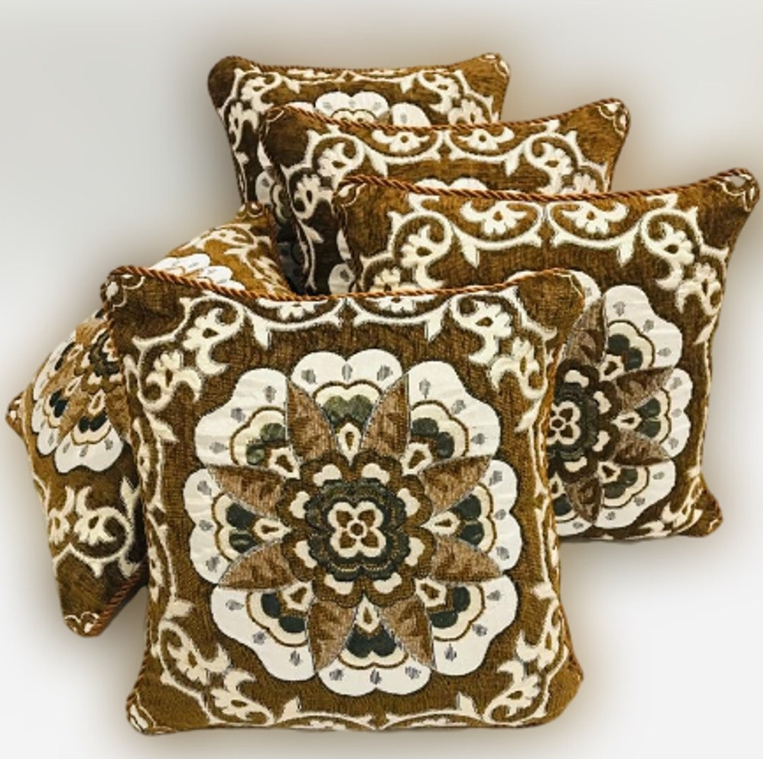 Velvet Jacquard Cushion Covers E-21 Main image