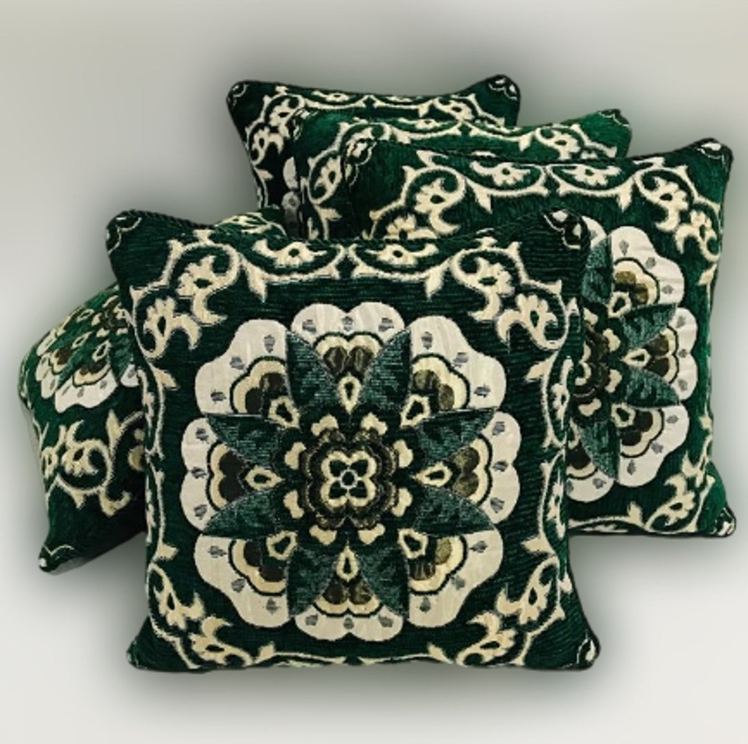Velvet Jacquard Cushion Covers E-17 Main image