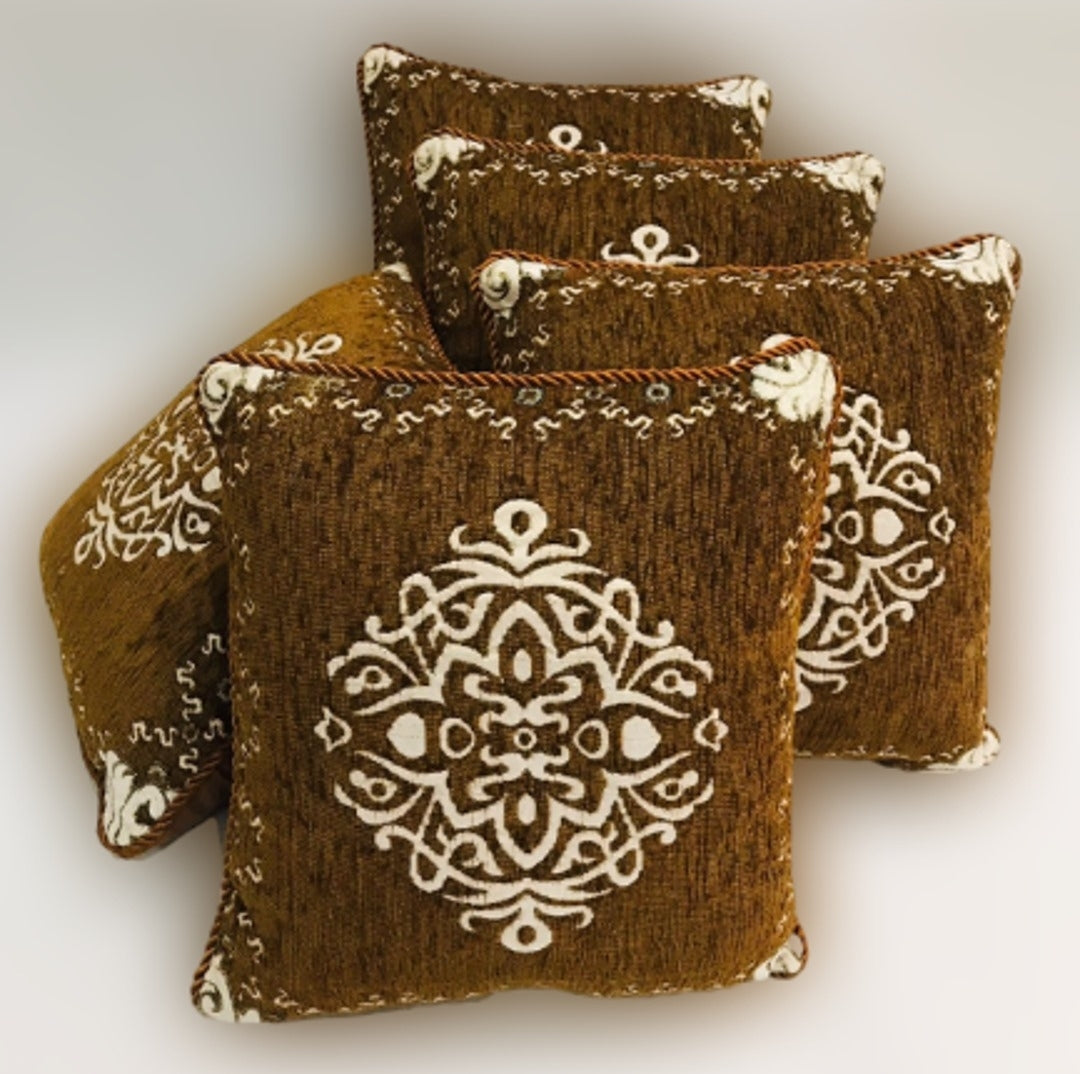 Velvet Jacquard Cushion Covers F-16 Main image