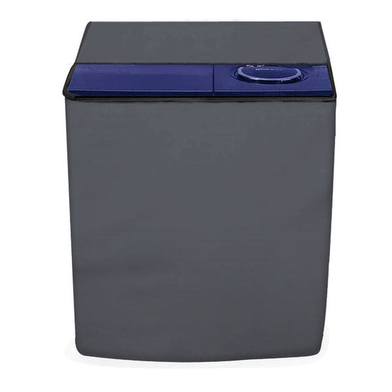 Twin Tub Waterproof Washing Machine Cover (Grey Color - All Sizes Available)