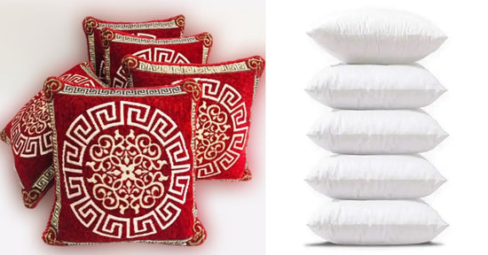 Velvet Jacquard Cushion Covers A-1